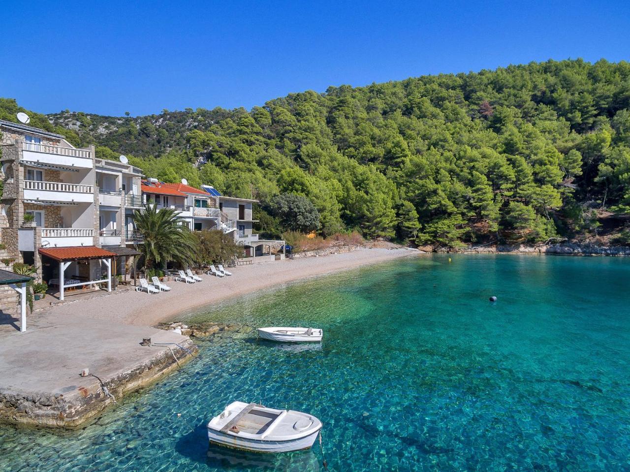 Apartments Milivoj Bogomolje Bagian luar foto