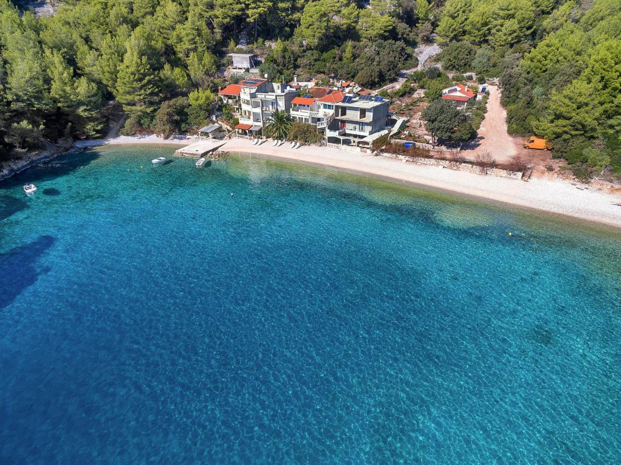 Apartments Milivoj Bogomolje Bagian luar foto